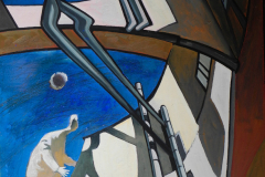 Mann mit Schatten- 2700 Euro