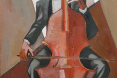 Violoncellist-02 Öl/L 2300 Euro 
