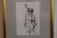 Dame mit Affen. 750€.